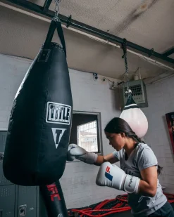 Fighting Freedom Leather Heavy Bag Gloves