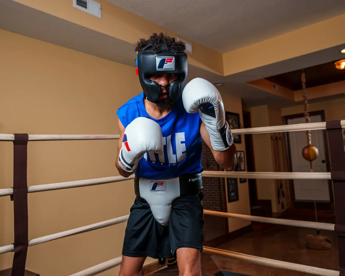 Fighting Freedom Leather Sparring Headgear