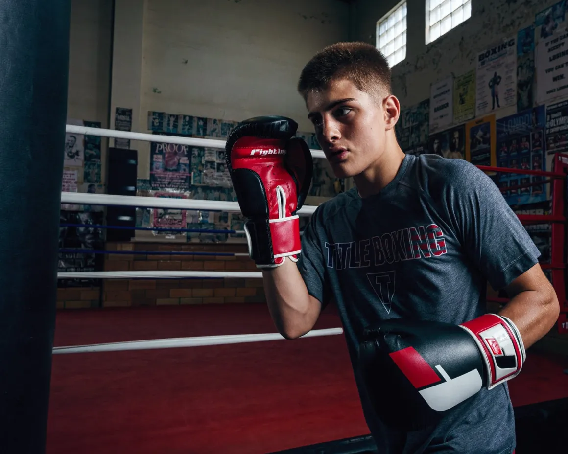 Fighting Sports Gloves and Wraps Bundle