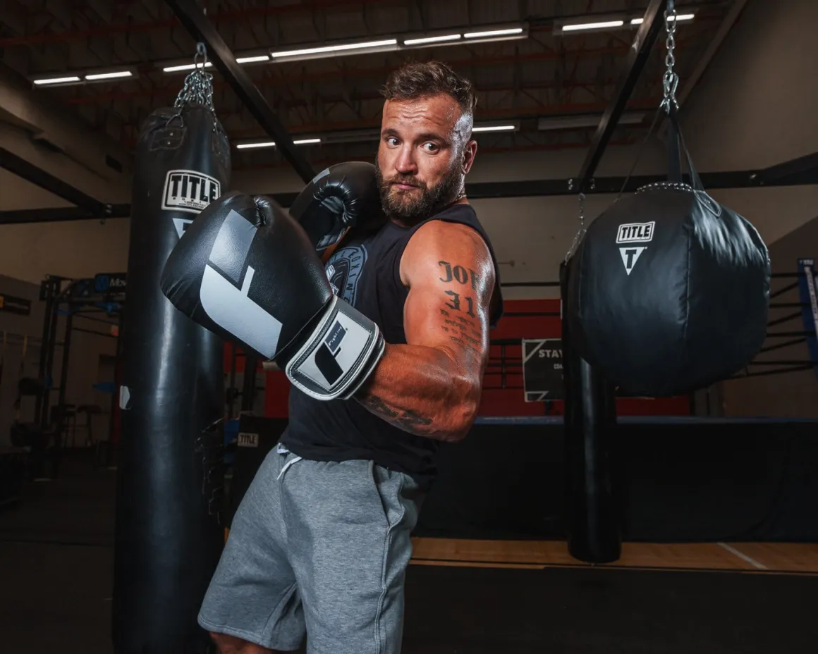 Fighting Sports Gloves and Wraps Bundle
