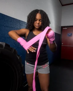 Fighting Sports Gloves and Wraps Bundle