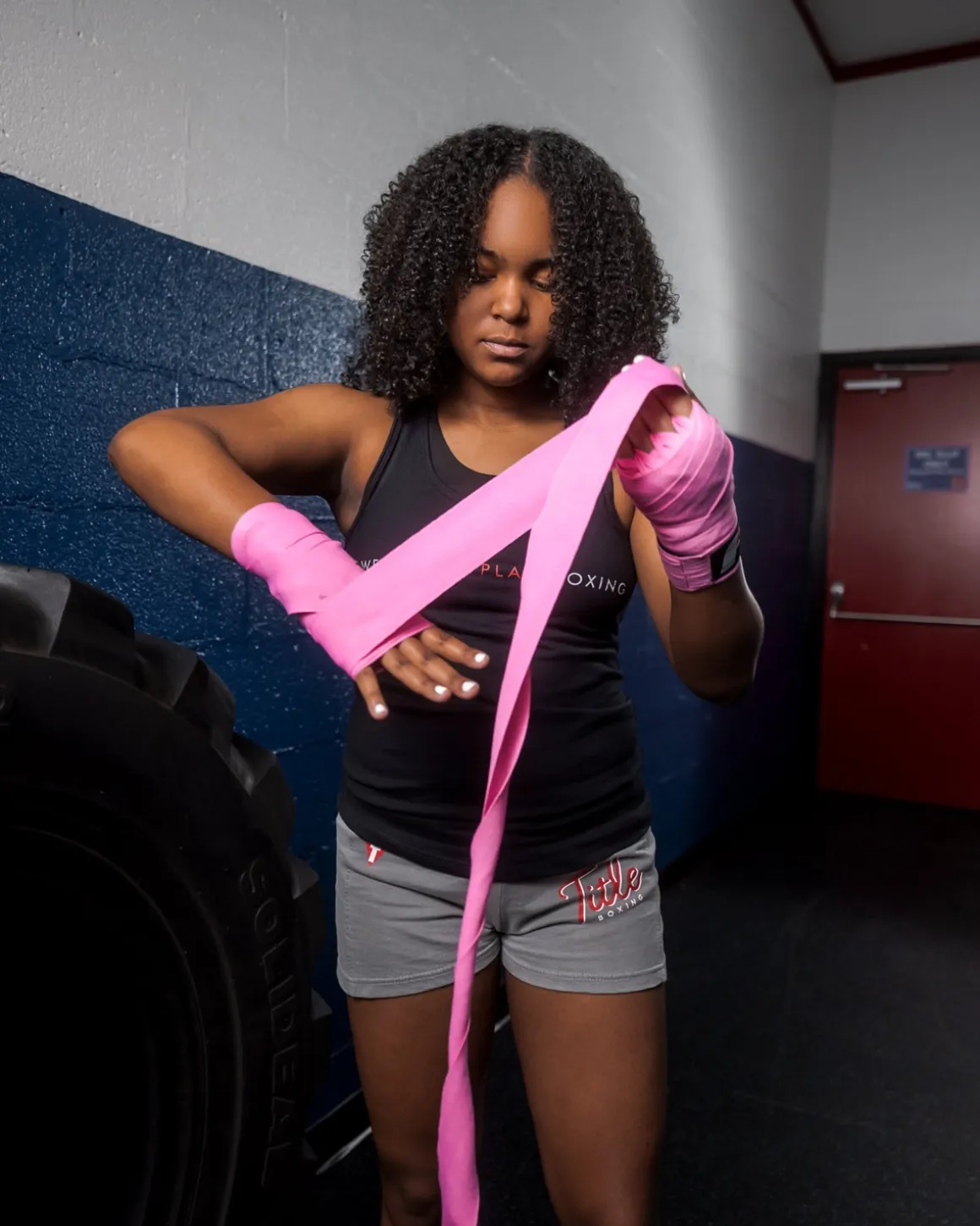 Fighting Sports Gloves and Wraps Bundle