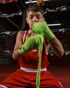 Fighting Sports Gloves and Wraps Bundle
