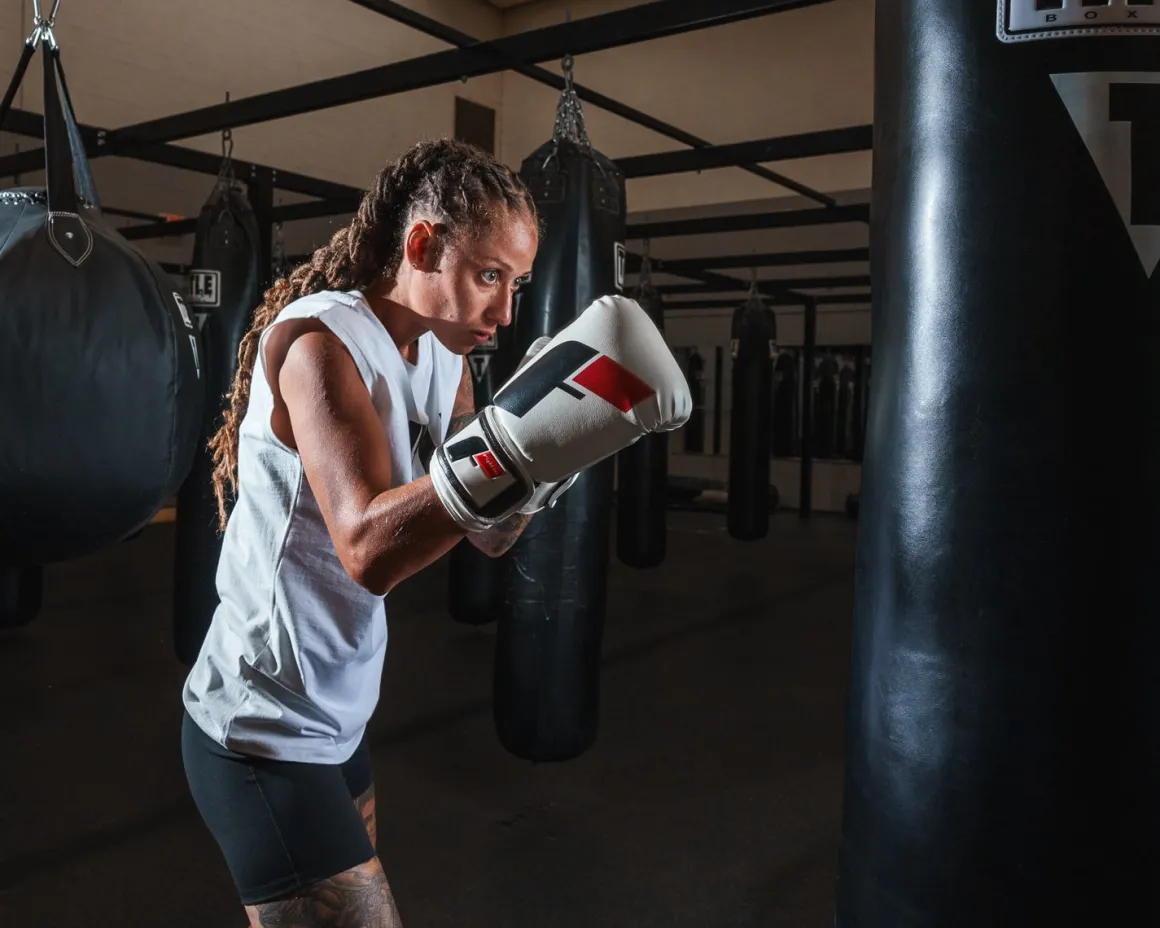 Fighting Sports Gloves and Wraps Bundle