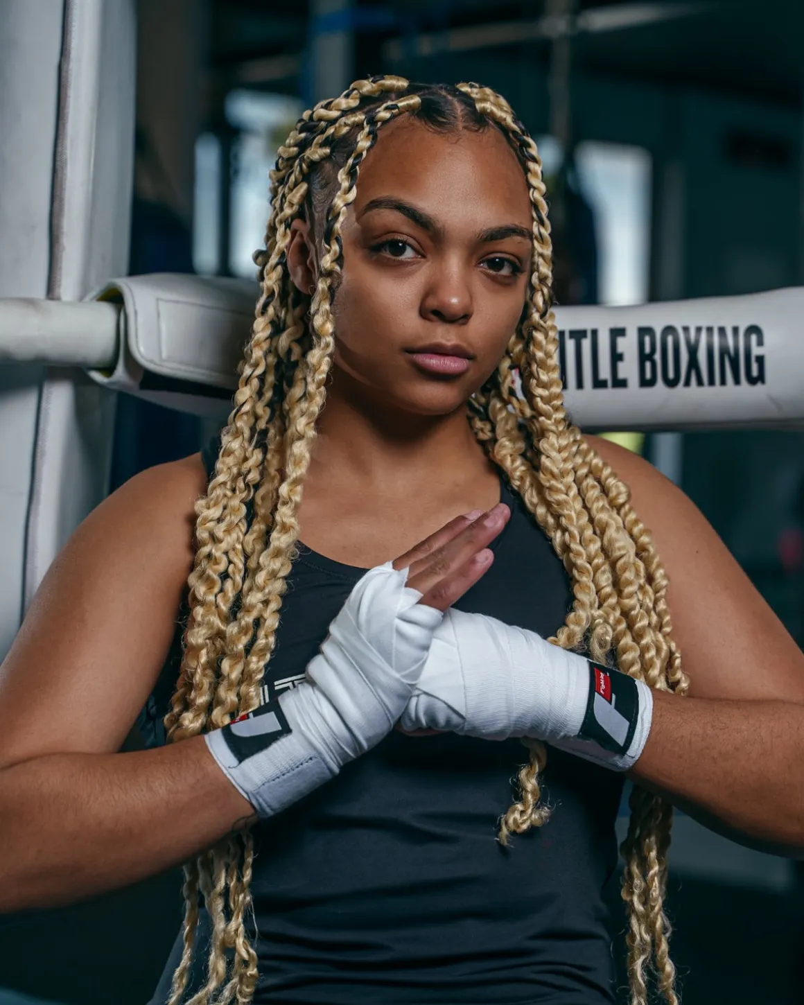 Fighting Sports Gloves and Wraps Bundle