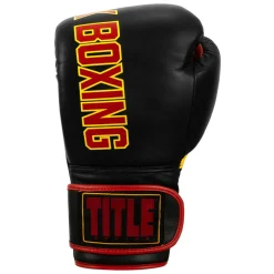 KRONK Boxing Gym Leather Bag Boxing Gloves