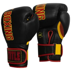 KRONK Boxing Gym Leather Bag Boxing Gloves