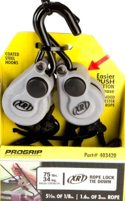 TITLE Adjustable Double End Bag Tie Downs - 1/8