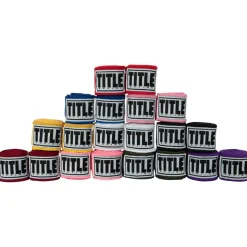 TITLE Advanced Semi-Elastic Assorted Hand Wraps (10 Pair)