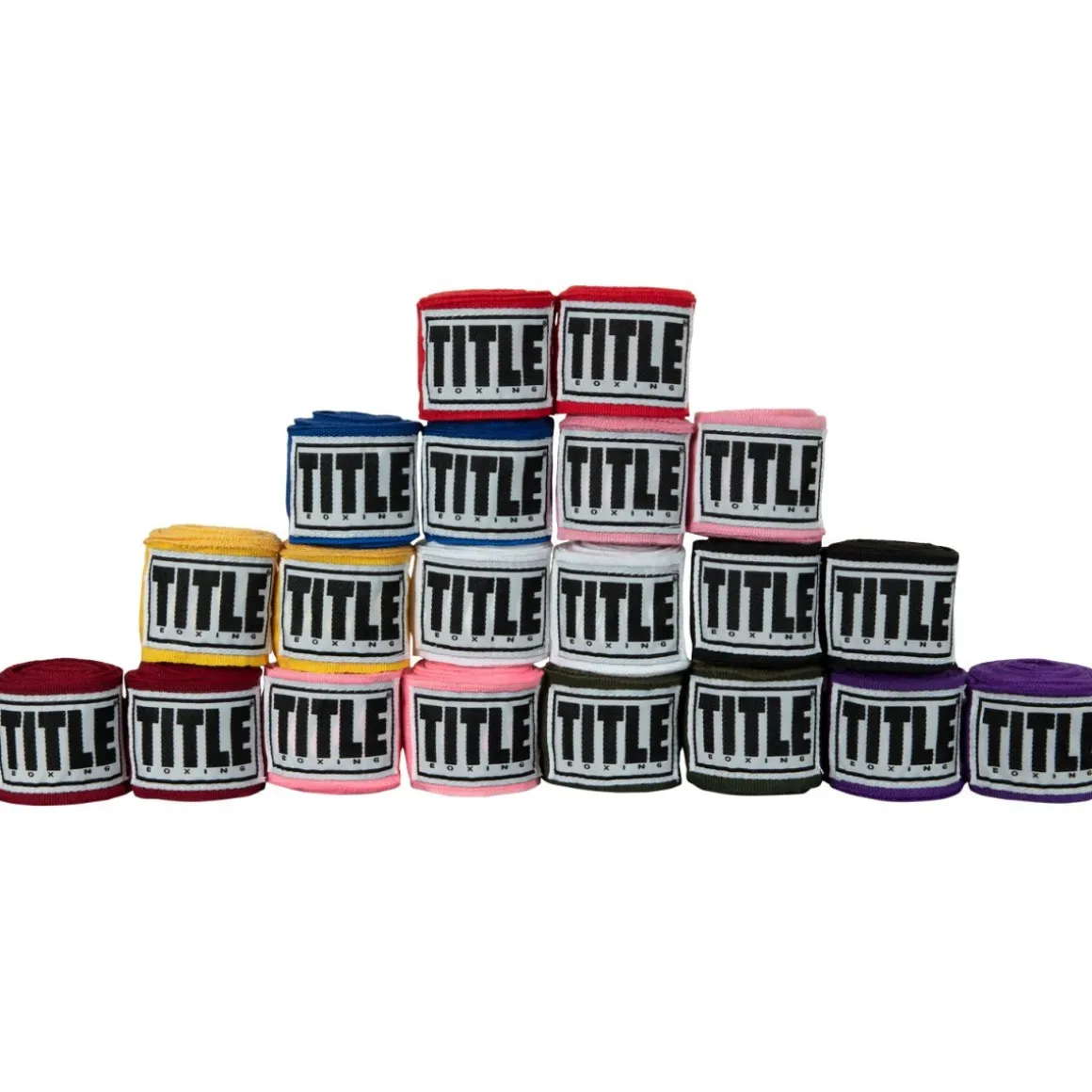TITLE Advanced Semi-Elastic Assorted Hand Wraps (10 Pair)