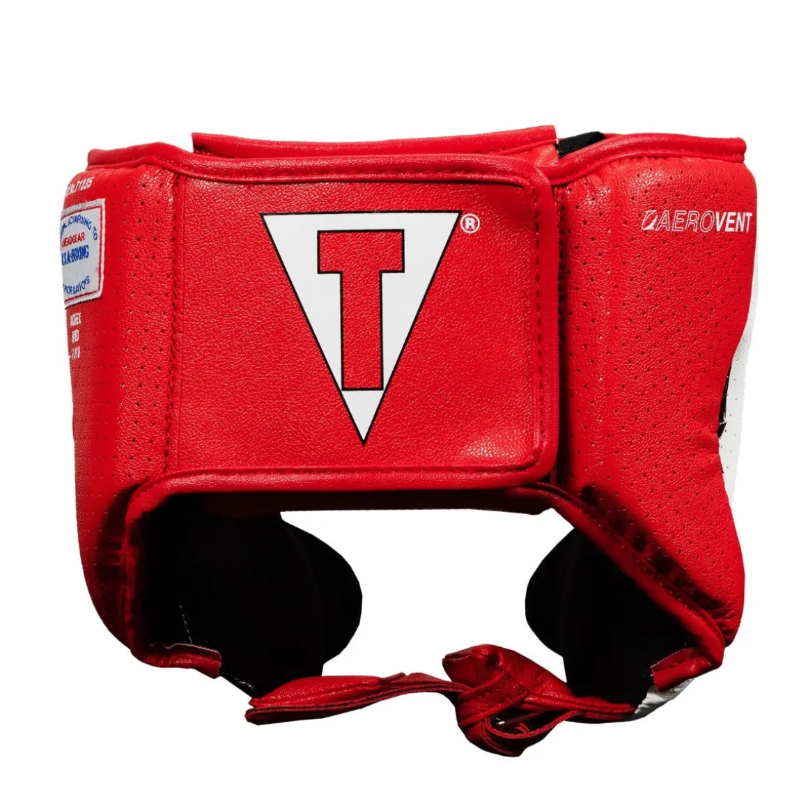 TITLE Aerovent Elite USA Boxing Competition Headgear – With Cheeks