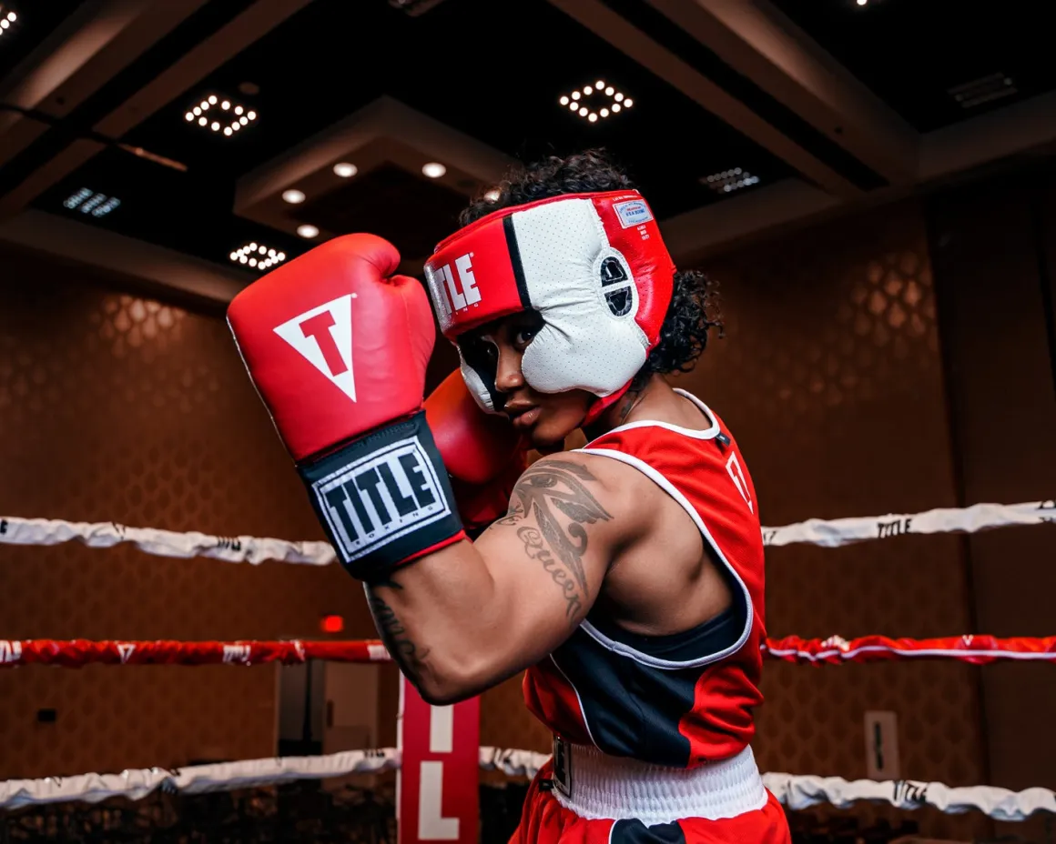 TITLE Aerovent Elite USA Boxing Competition Headgear – With Cheeks