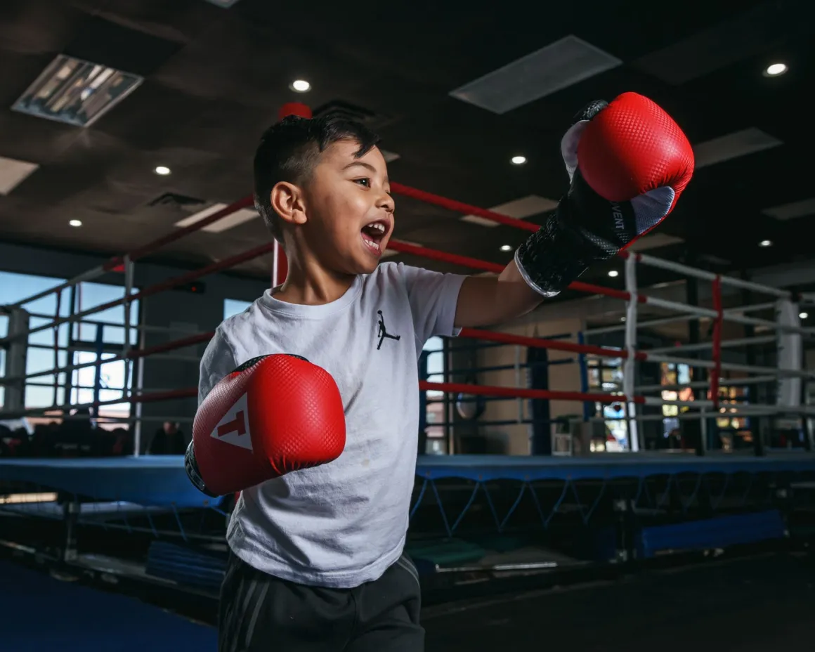 TITLE Aerovent Youth Boxing Gloves