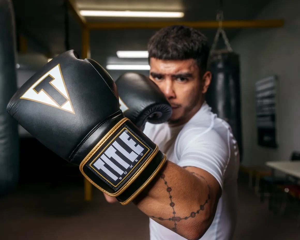 TITLE Boxeo Mexican Leather Bag Glove
