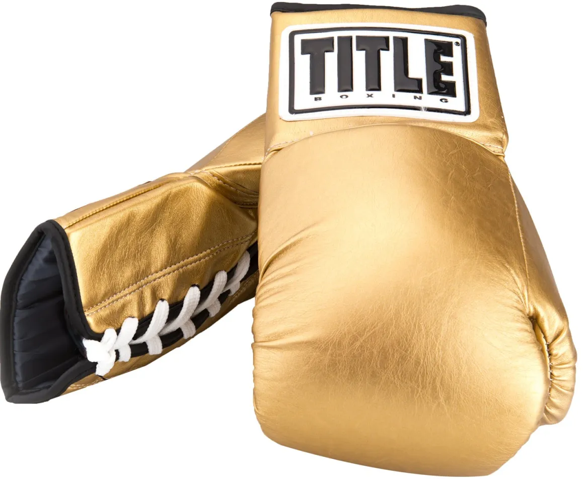 TITLE Boxing Autograph Gloves