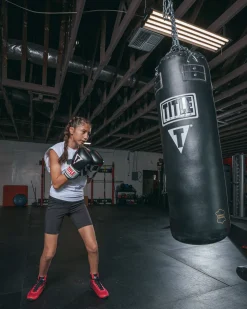 TITLE Boxing Bag Glove Workout Bundle