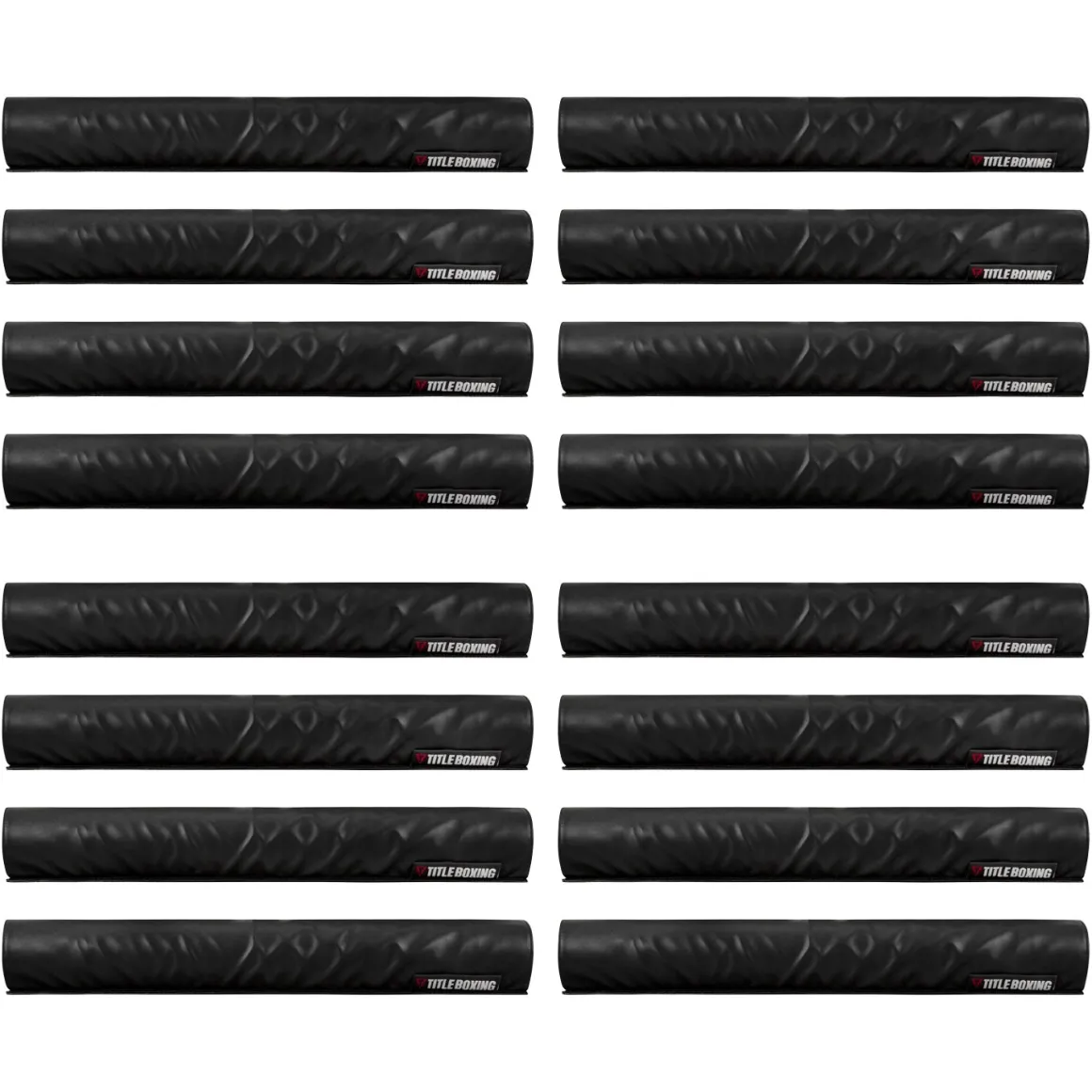 TITLE Boxing Blank Ring Turnbuckle Covers (Set of 16)