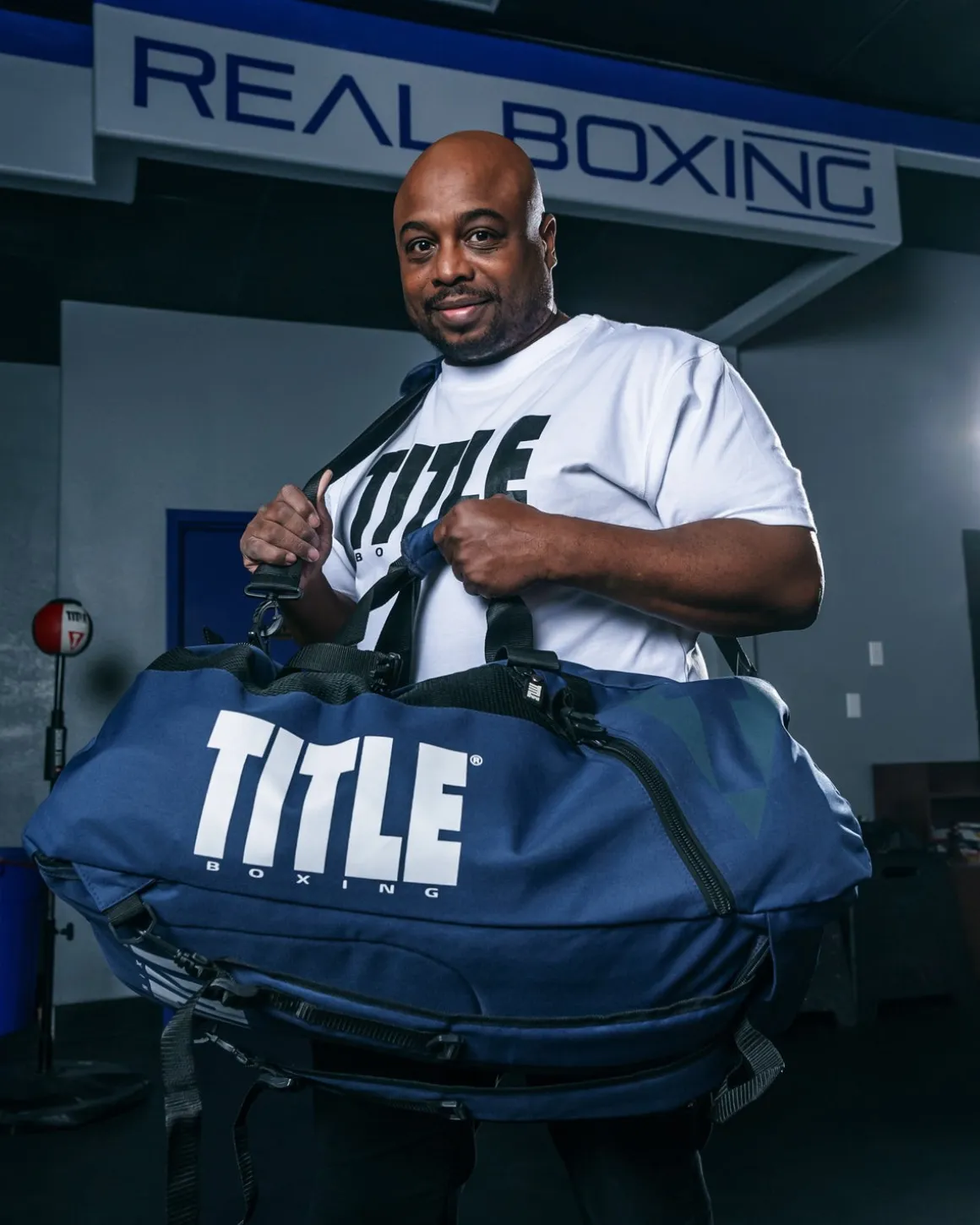 TITLE Boxing Champion Sport Bag/Backpack