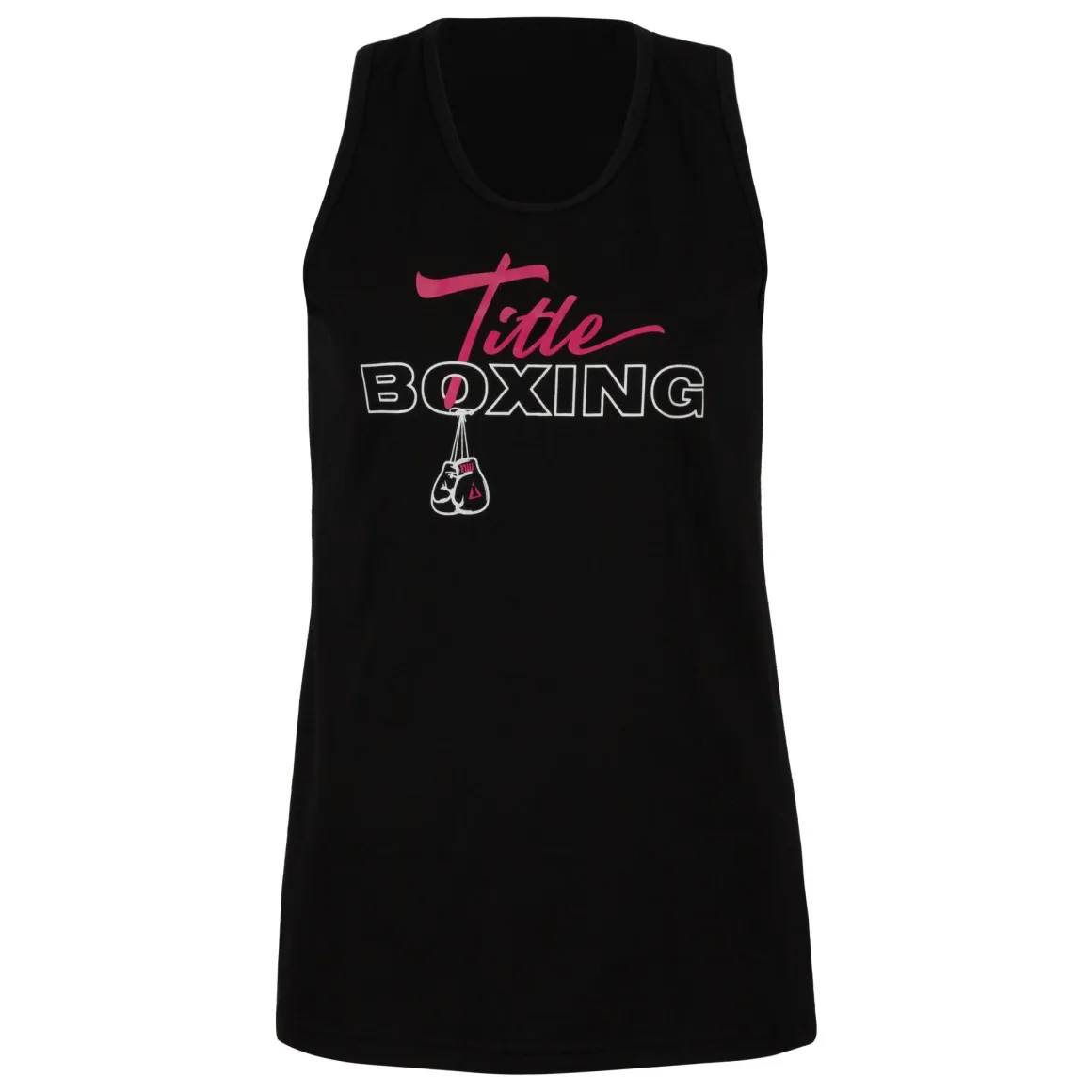 TITLE Boxing Chic Script Women's Tank