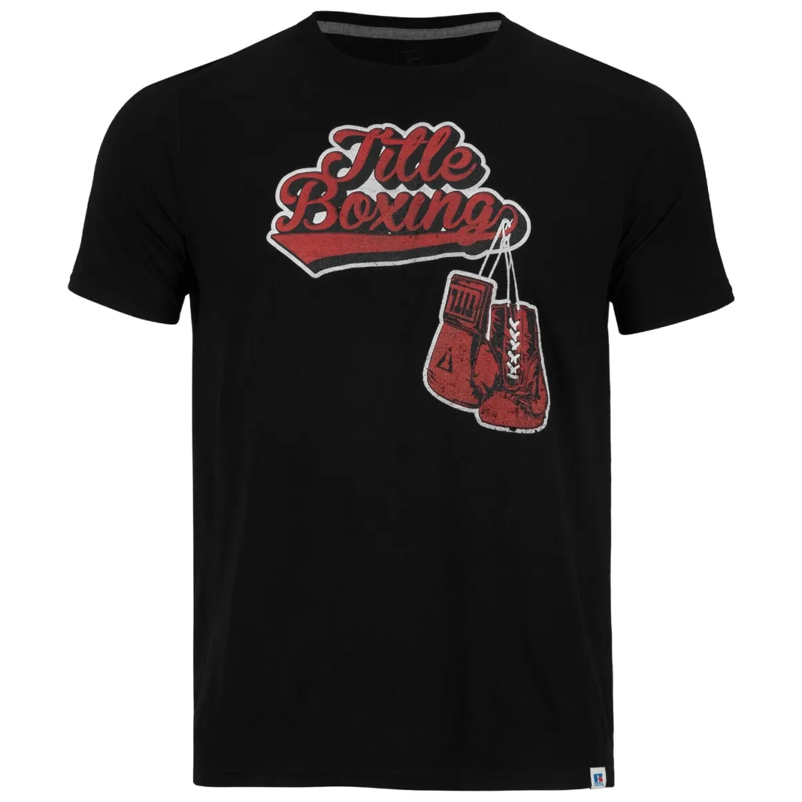 TITLE Boxing Classic Script Performance Tee