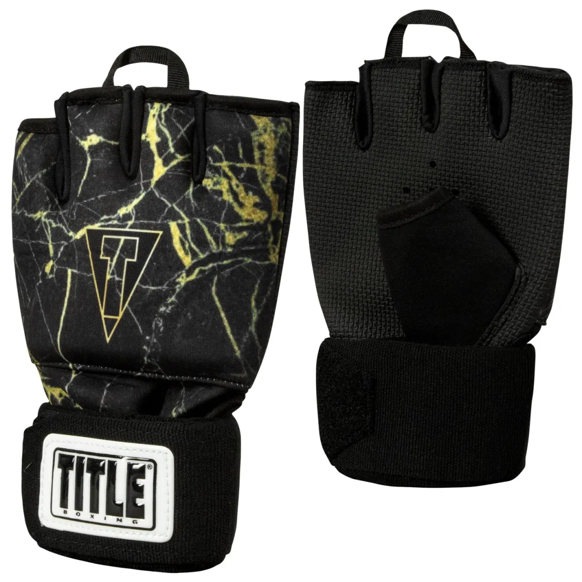 TITLE Boxing Defender Sublimated Glove Wraps