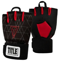 TITLE Boxing Defender Sublimated Glove Wraps