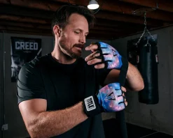 TITLE Boxing Defender Sublimated Glove Wraps