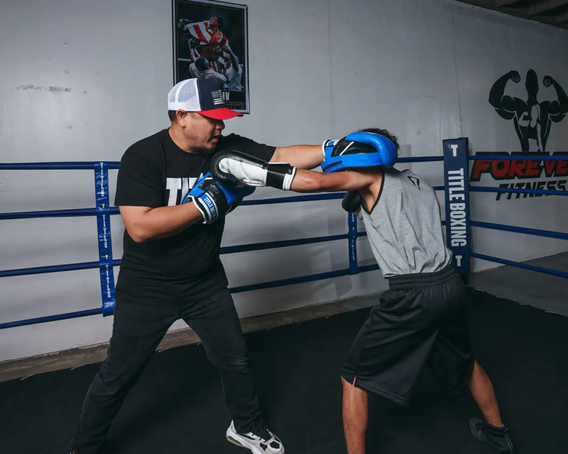 TITLE Boxing Dual Purpose Combo Punch Mitts