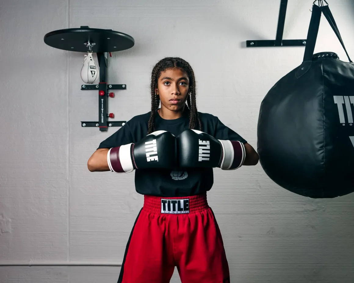 TITLE Boxing Fold-Away Adjustable Speed Bag Platform 2.0