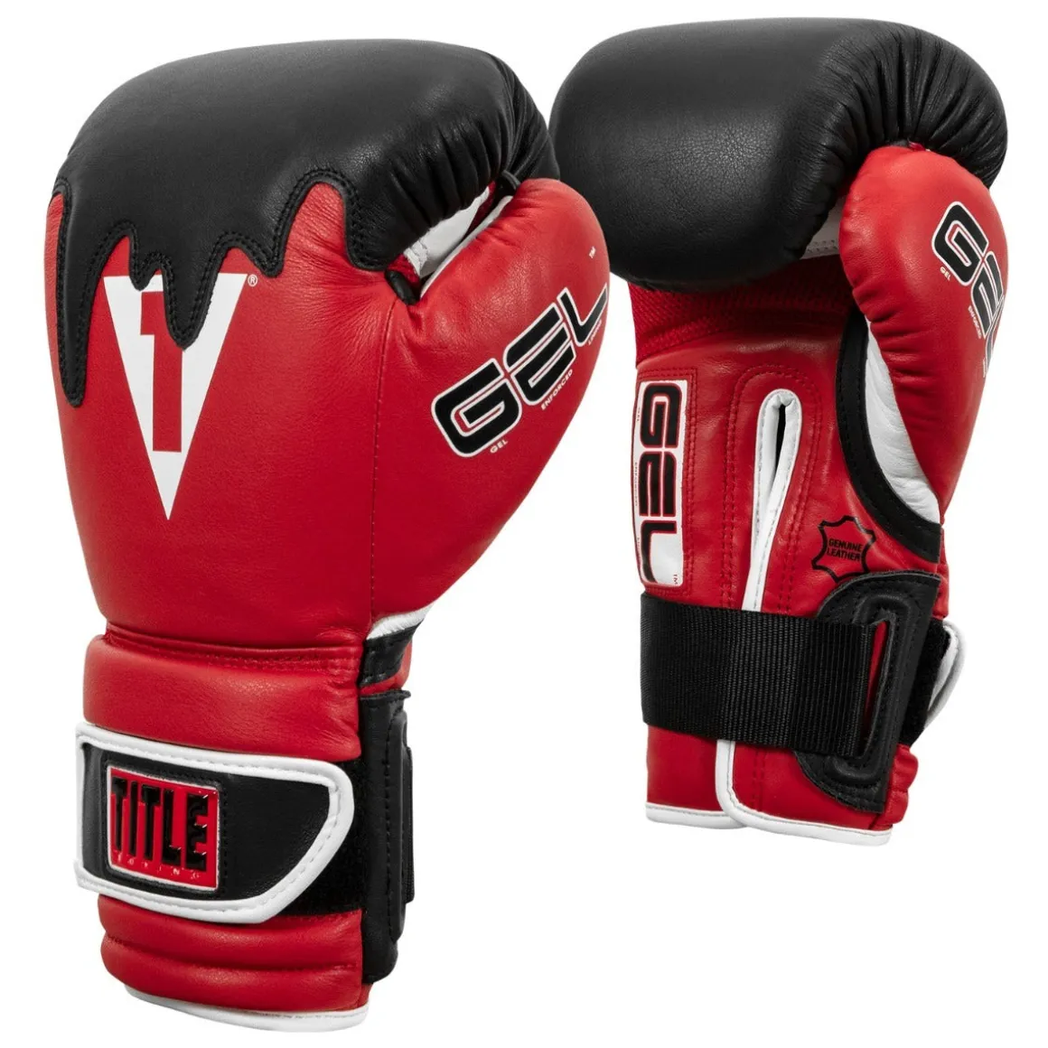 TITLE Boxing Gel Lava Leather Series Training Boxing Gloves