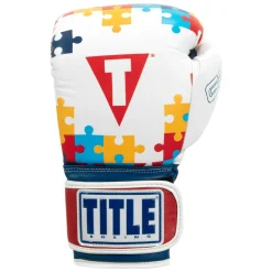 TITLE Boxing GEL World V2T Limited Edition Autism Awareness Bag Gloves