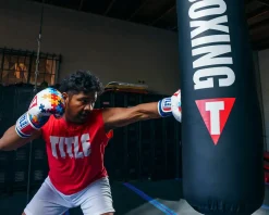 TITLE Boxing GEL World V2T Limited Edition Autism Awareness Bag Gloves