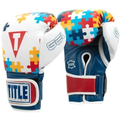 TITLE Boxing GEL World V2T Limited Edition Autism Awareness Bag Gloves