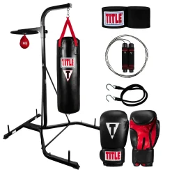 TITLE Boxing Heavy Bag & Speed Bag Training Bundle