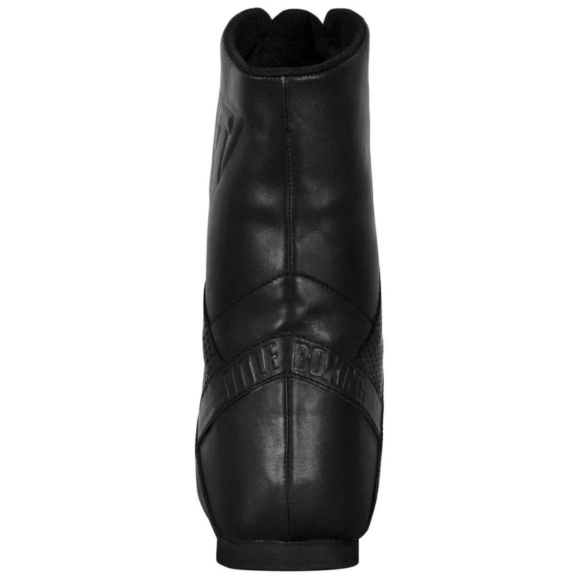 TITLE Boxing High-Top Leather Boxing Shoes