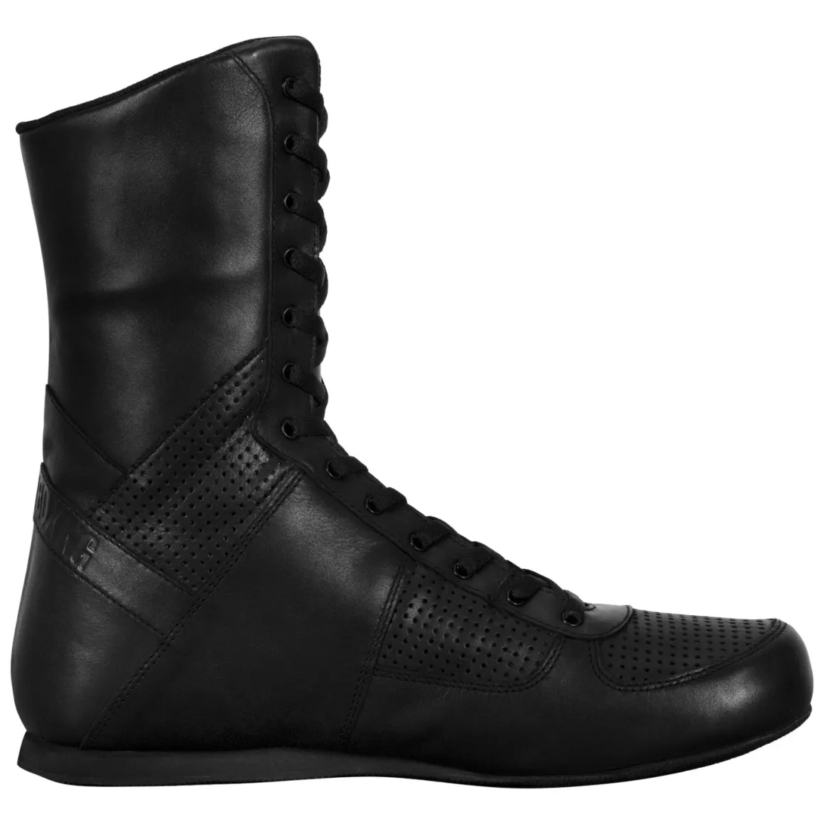 TITLE Boxing High-Top Leather Boxing Shoes