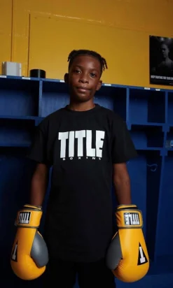 TITLE Boxing Iconic Block Tee