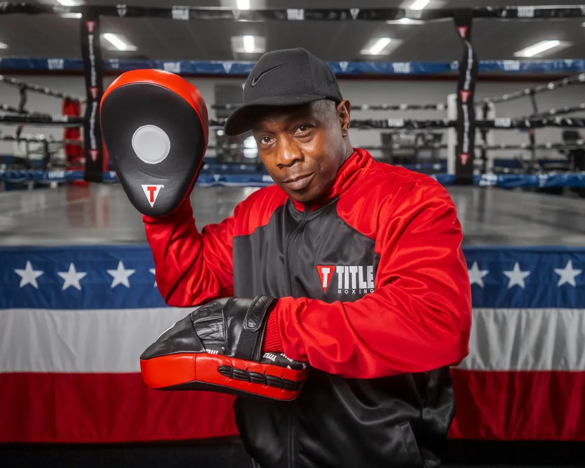 TITLE Boxing Incredi-Ball Leather Punch Mitts 2.0