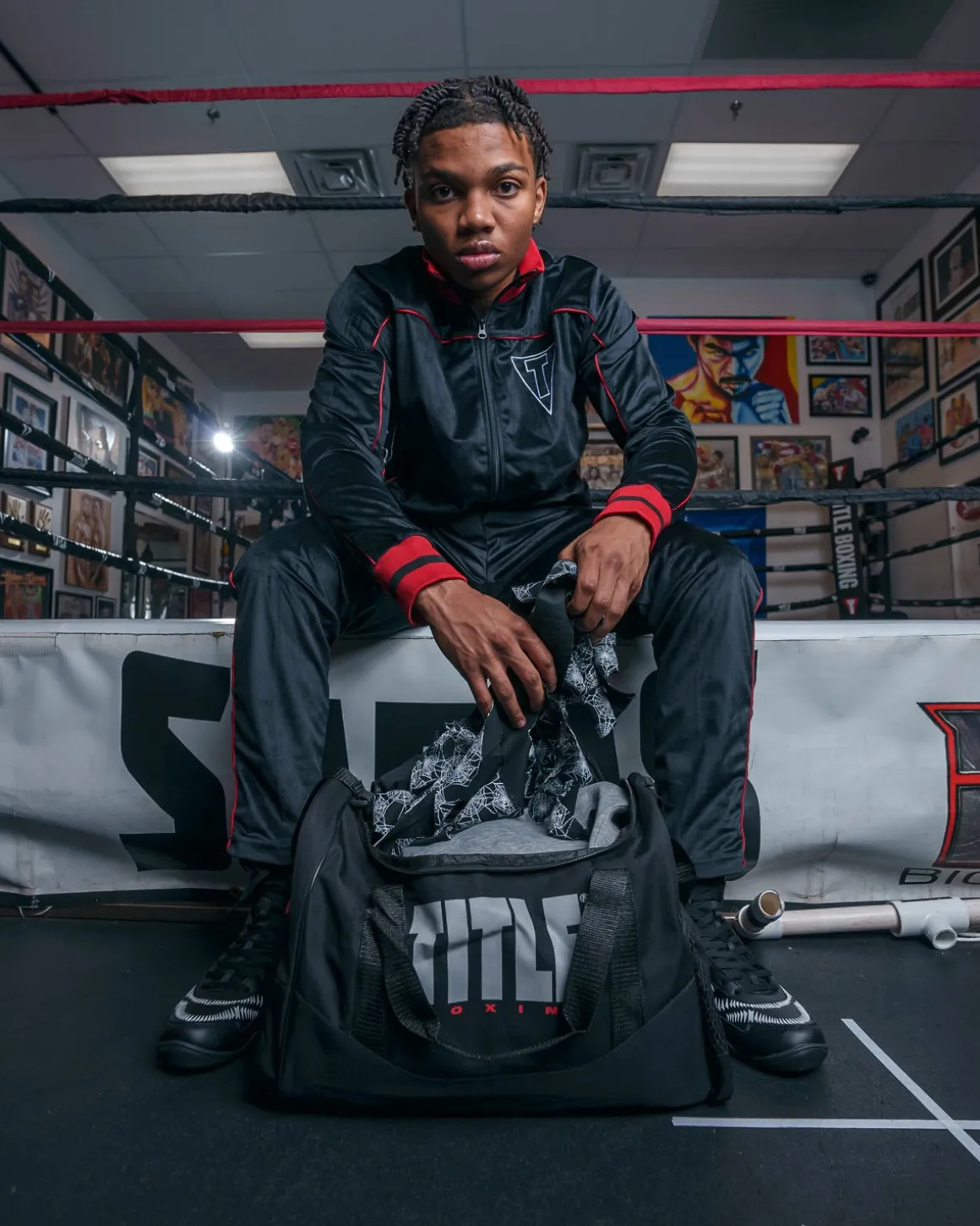 TITLE Boxing Individual Sport Bag