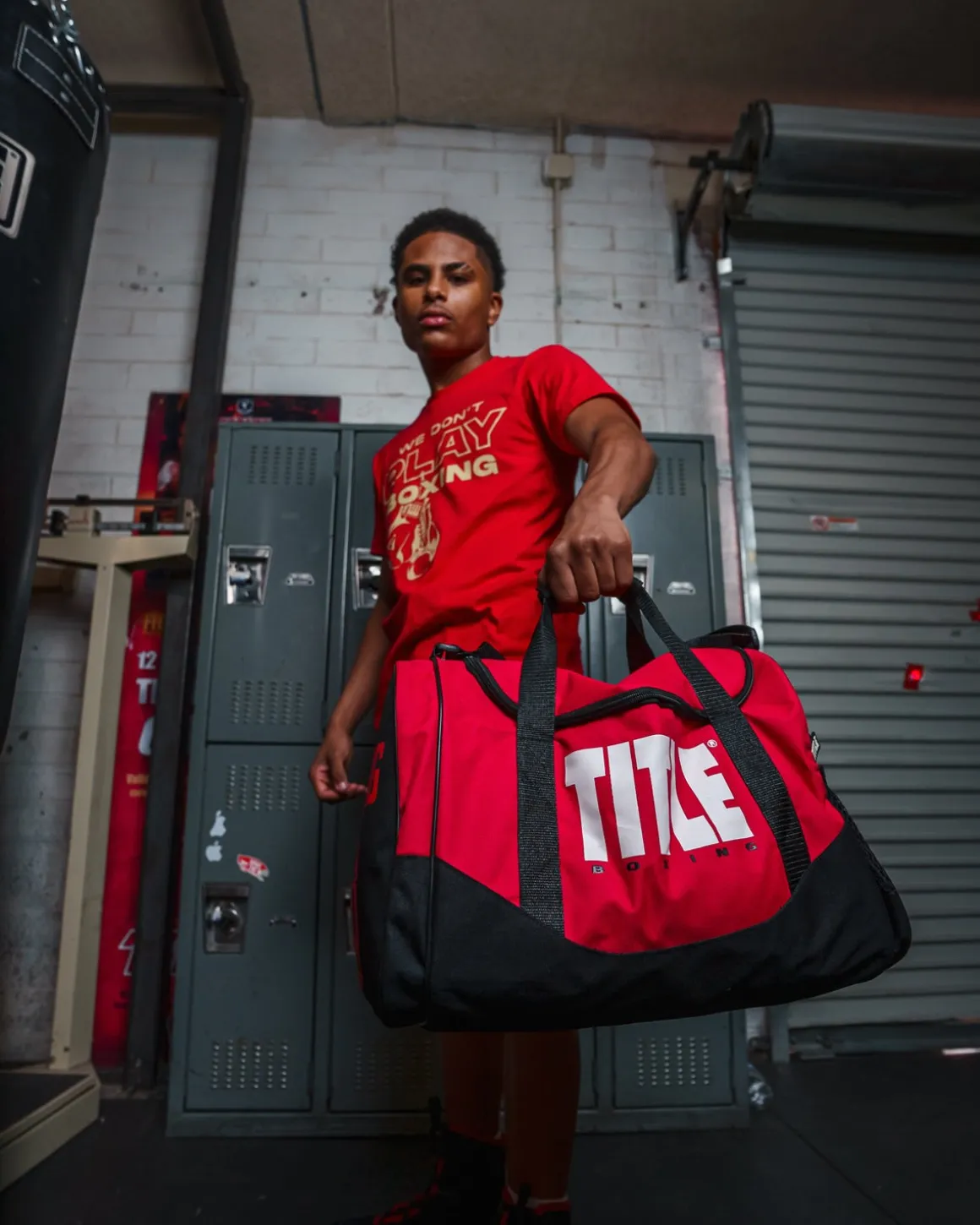 TITLE Boxing Individual Sport Bag
