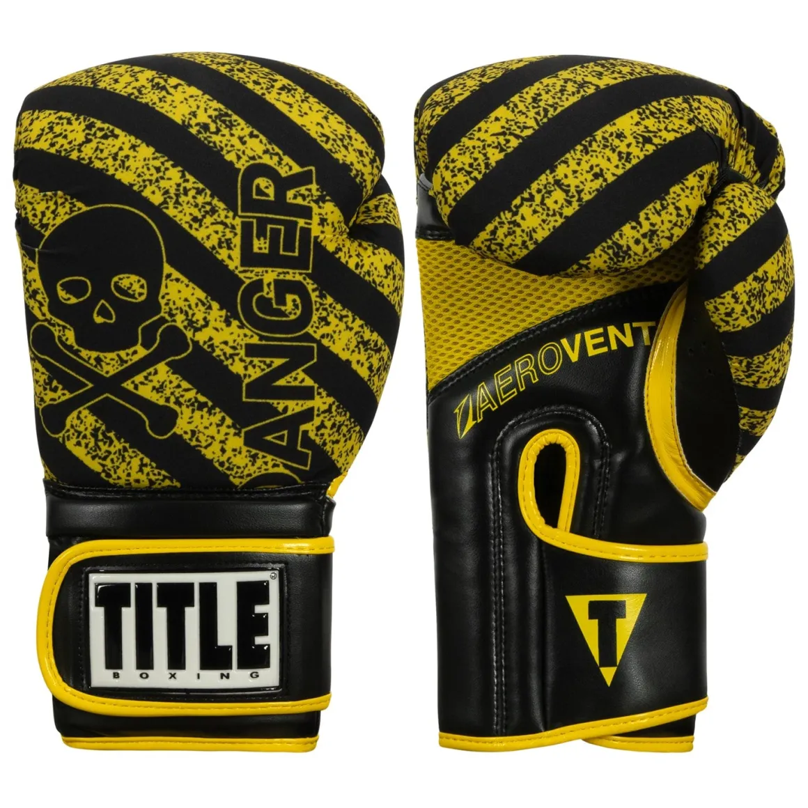 TITLE Boxing Infused Foam Danger Bag Boxing Gloves