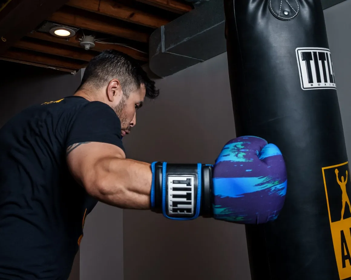 TITLE Boxing Infused Foam Electric Bag Boxing Gloves