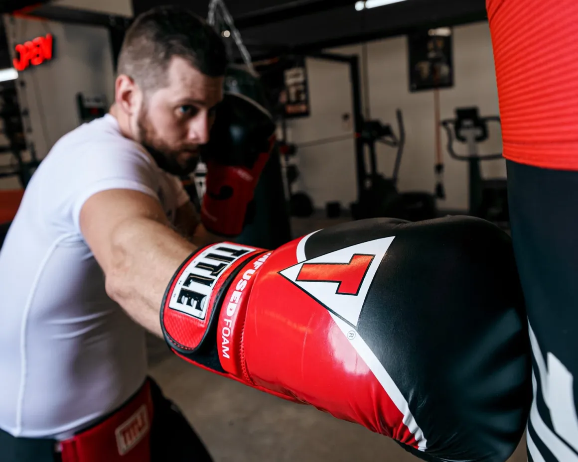 TITLE Boxing Infused Foam Interrogate Training Boxing Gloves 2.0