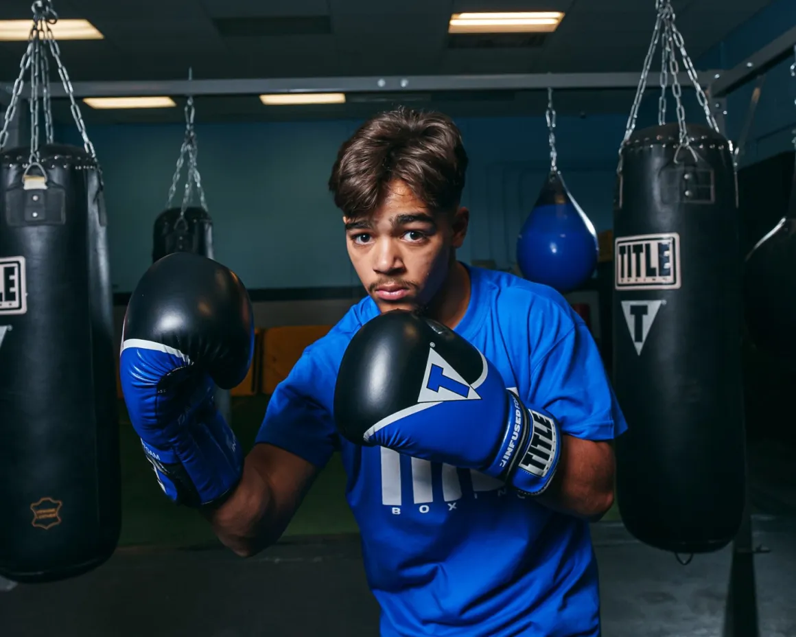 TITLE Boxing Infused Foam Interrogate Training Boxing Gloves 2.0