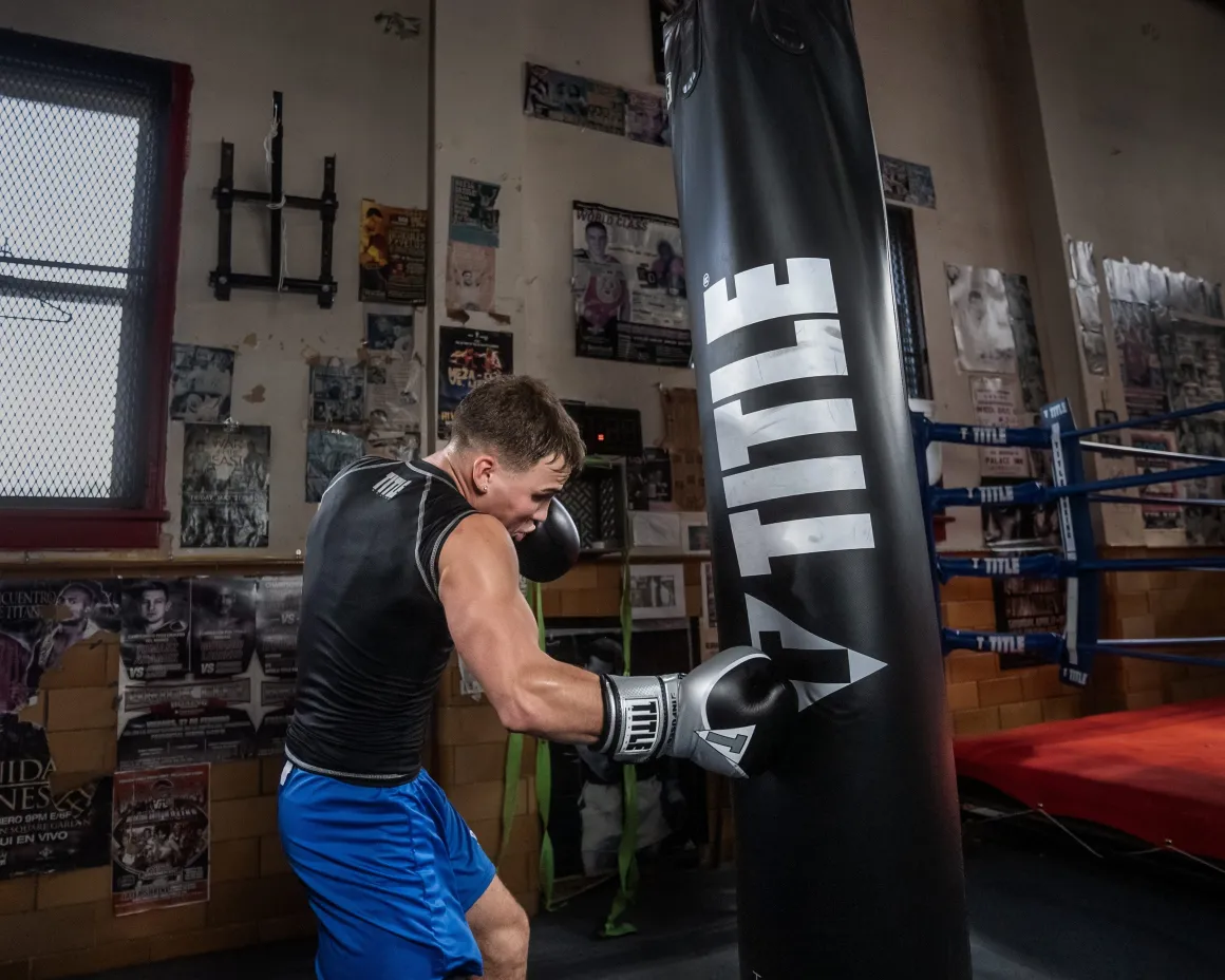 TITLE Boxing Infused Foam Interrogate Training Boxing Gloves 2.0