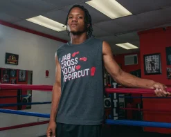 TITLE Boxing Jab Cross Muscle Tee