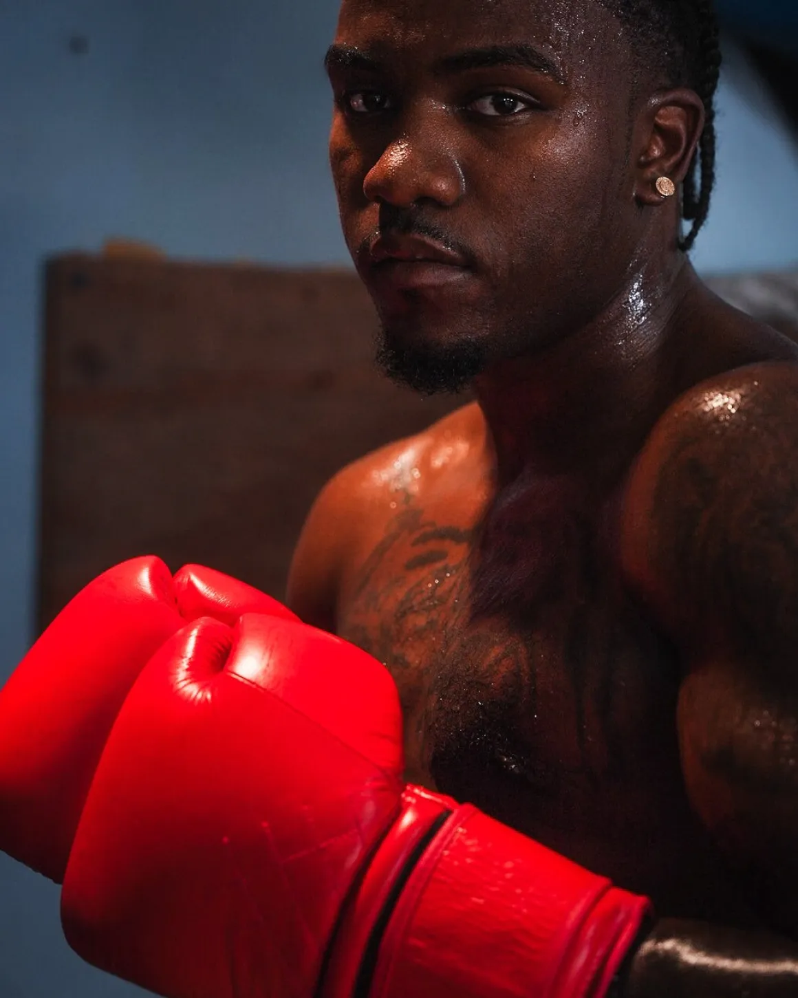 TITLE Boxing KO-Vert Bag Boxing Gloves