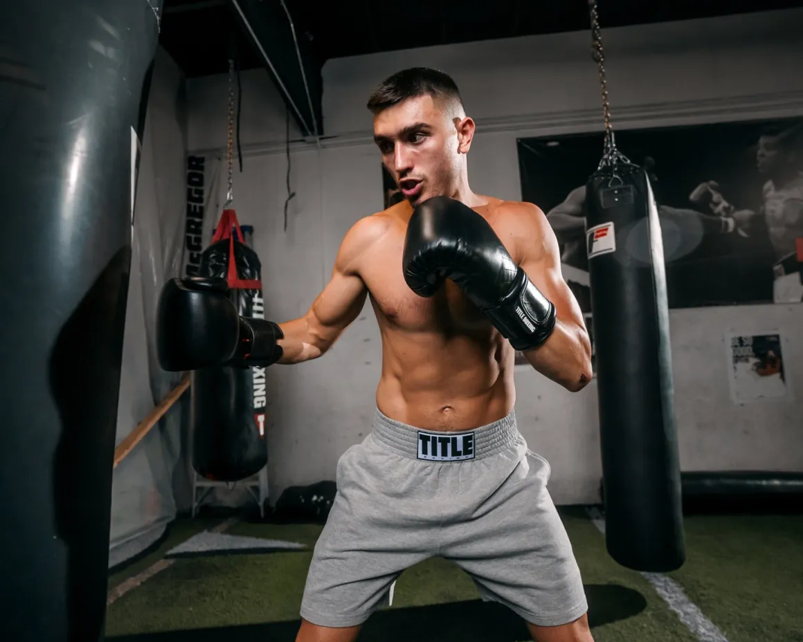 TITLE Boxing KO-Vert Bag Boxing Gloves