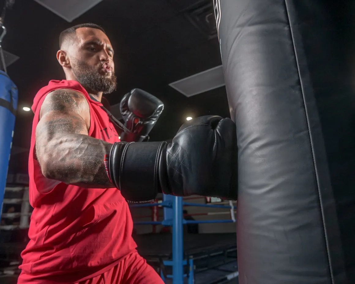 TITLE Boxing KO-Vert Training Boxing Gloves