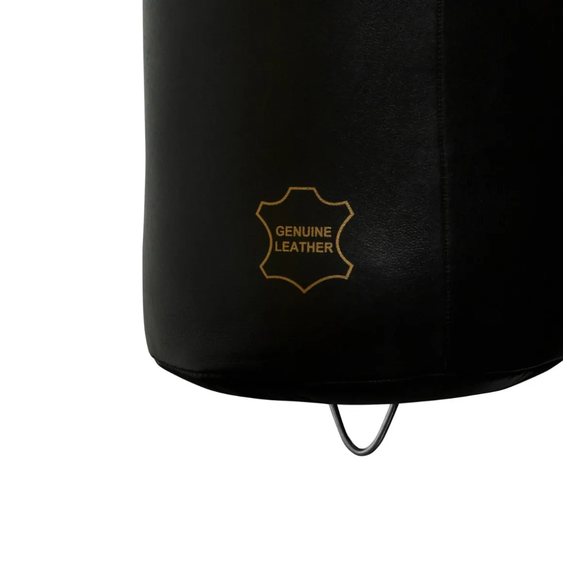 TITLE Boxing 100lb Leather Thai Heavy Bag